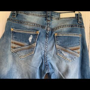 Rock and Roll Cowgirl Riding Jean 28x34